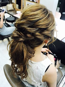 アリオン パーティヘアセット