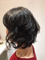 ヘアー カラー キー(HAIR color KEY)&nbsp;ボブふんわり『低温デジタルパーマ』