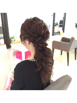 フェリーチェ(Felice) 結婚式ポニーテール　二次会　パーティー　ブライダル