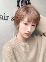 ヘアサロン ガリカ 表参道(hair salon Gallica) 【東 純平】短くても可愛いマニッシュショートボブ