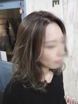 アルル ヘアー(ALULU HAIR) ふわスケ感満載『3Dハイライト』