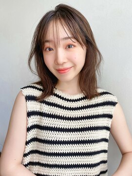 アリュウル 表参道(ALLURE) シースルー前髪 くびれヘア
