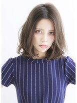 ヘアリゾートエーアイ 秋葉原店(hair resort Ai) センターパートと小顔ボブ