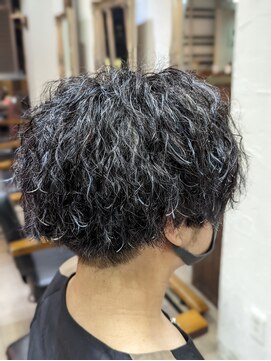 バトヘアー 渋谷本店(bat hair) ハイライト&ツイストスパイラルパーマ