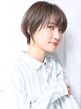 クラッチ トリートメント アンド ヘッドスパ 江坂(CLUTCH) 大人可愛い小顔ショコラアッシュ横顔美人くびれショートA3