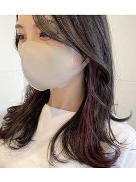 リアン 新城店(Rian) インナーパープル×くびれヘア