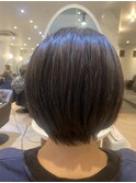 11-9  大人ショート/秋スタイル/髪質改善/ストレート