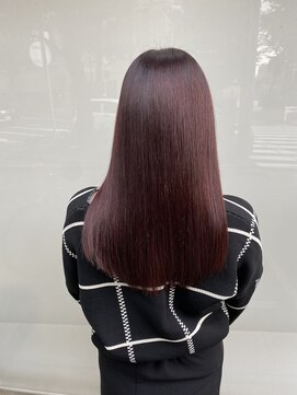 キュア 表参道(CURE) 黒髪/グレージュカラー/ココアベージュ/ヘルシーロング[表参道]