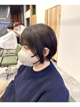 トリニティ 本厚木(trinity) 極上酸性ストレート/丸みショート/アッシュベージュ