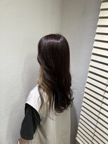 アジールヘア 池袋東口店(agir hair)&nbsp;20代30代大人かわいいミルクティーベージュインナーカラー池袋