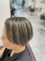 ホワイトストーン WHITE STONE&nbsp;熊本アンブレラカラー透明感カラー30代ヘアスタイルカラー