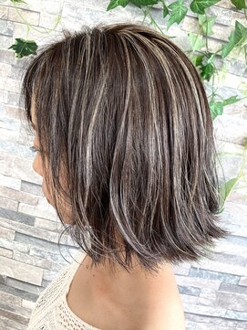 アイビー ヘアーアンドパーソナルカラー(I'B Hair & Personal Color) グレージュハイライト