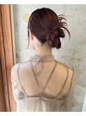 お呼ばれヘアセット