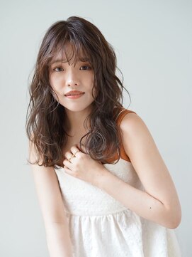 パール(PearL) 【PearL】ミディアムウェービーパーマ