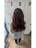オーストヘアーベル 天王寺(Aust hair Belle)&nbsp;艶カラーピンクブラウン！