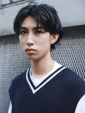 アンドレイ 表参道(andrey) 【ANDREY shunpei】センターパート(ウルフ/表参道/メンズ)