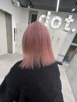 ヘアサロン ドット トウキョウ カラー 町田店(hair salon dot. tokyo color) イメチェン/レッドブラウン/似合わせカット/フルバング