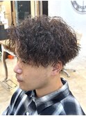 【ツイストスパイラル アップバング大人ヘア】