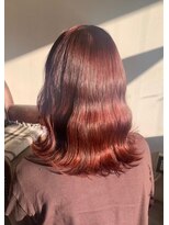 ロイド(Lloyd)&nbsp;【Lloyd 大宮】チェリーレッド×くびれ巻き