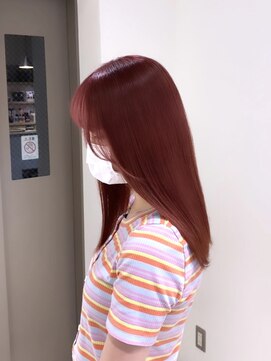 フレームプラス なんば駅前店(FRAME+) オレンジ×ピンク『ピレンジ』