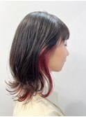 【松戸 藤原】ミディアムレイヤーイヤリングカラー