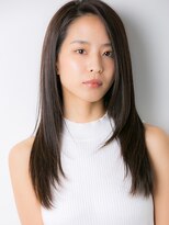 ヘアリゾート粋 新宿三丁目本店&nbsp;【Miyuki】顔周りレイヤー×艶ストレート