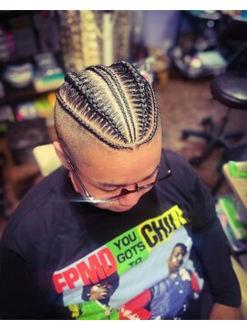 ブラウンシュガー(BROWNSUGAR) メンズコーンロウ