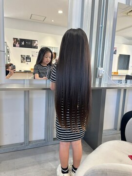 キング 枚方店(K!ng) 縮毛矯正髪質改善ハイライトレイヤーカット枚方美容室エクステ