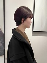 フェイバリットガーデン(favorite garden)&nbsp;ショートヘア×ピンクブラウン