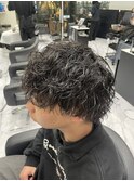 【メンズ/ツイストスパイラルパーマ】くまがい