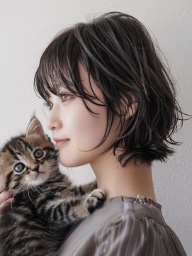 アルトリスト(Altruist Aging×HAIR&SPA) ★ダークアッシュ大人ガーリーボブ着物似合わせカット/髪質改善