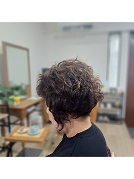 ゆめここち ショートボブナチュラルパーマ