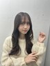 【迷ったらこちら】小顔見せカット＋艶カラー＋水素トリートメント