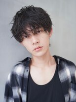 ニコ トウキョウ ロジック(nico TOKYO Logic)&nbsp;シャドウパーマスパイラルパーマメンズウルフマッシュ