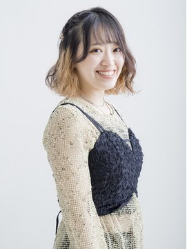 エルメ なんばマルイ(HELME) #インナーカラー #オレンジカラー #大人ボブ