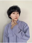 マッシュショートパーマ/くるくるパーマ