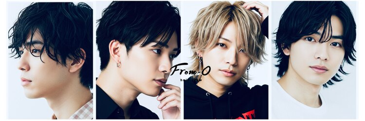 ヘアークルーフロムオー(hair crew From-O)のサロンヘッダー