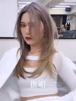 ラキング ギンザ トウキョウ(LAKING GINZA)&nbsp;くびれヘア/アプリコットオレンジ/夏/ハイライトカラー[銀座駅]