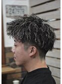 ツイスパ×ホワイトメッシュ