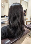 ダークグレイ　ダークカラー　艶カラー　20代30代 髪質改善