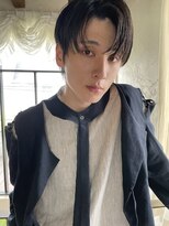 ノットバイベル 大宮(knot by belle)&nbsp;サイドパートのストレートヘア