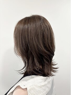 エムタニグチイプセ(M.TANIGUCHI ipse) 透明感アッシュオリーブカラー