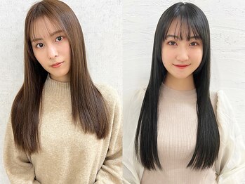 ヘア メイク ハク 横浜(hair make Haku)の写真/【oggi ottoヘッドスパ+カット￥9400】乾燥した髪に、栄養補給を高めるプロの保湿技術でうるツヤヘアに◎