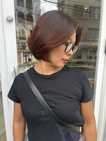 マル 薬院浄水店(MAR.co)&nbsp;Bob style ツヤ感カラー