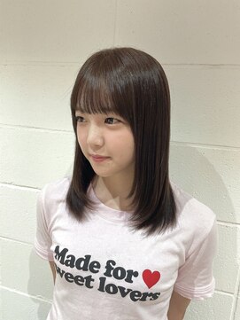 ヘアーデザインディアー(hair design Dear~) ほんのり顔周りレイヤースタイル