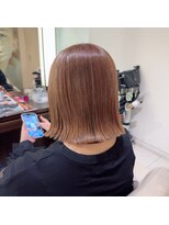 ヘア&エステ ヒロイン 西武池袋店&nbsp;パッツン切りっぱなしボブ