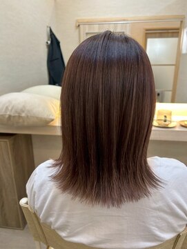 【髪質改善カラー×ハイライト】立川