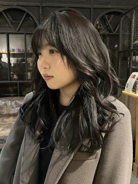 ノラ ヘアーサロン(NORA HAIR SALON) ブリーチなし透明感グレージュ