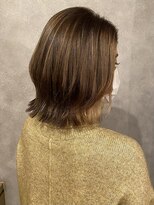 ザザ ZA/ZA 神楽坂&nbsp;イヤリングカラーくびれボブ