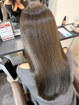 ベルポール(Bell port) 着物ヘア/大人ガーリー/ダークアッシュ/似合わせカット/芦屋駅